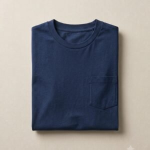 The Pocket Tee — Navy